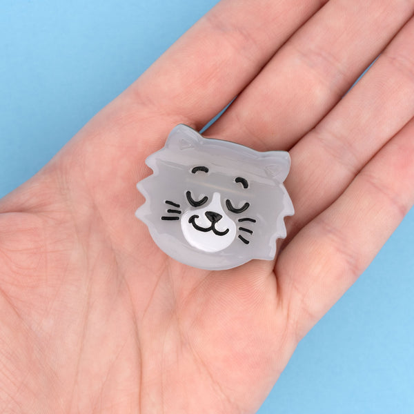 Mini-pince à cheveux Chat