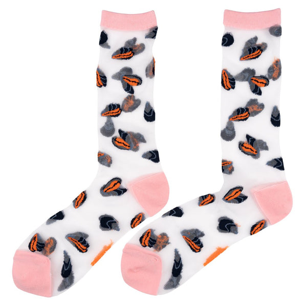 Chaussettes Transparentes Moule