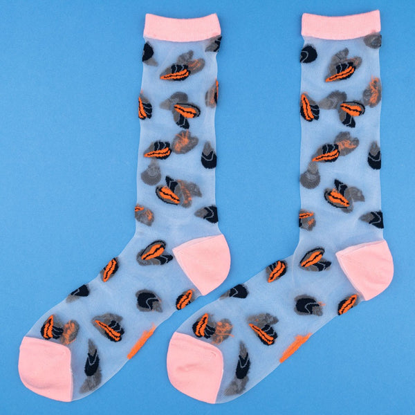 Chaussettes Transparentes Moule