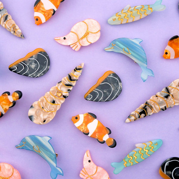 Barrette Poisson Clown