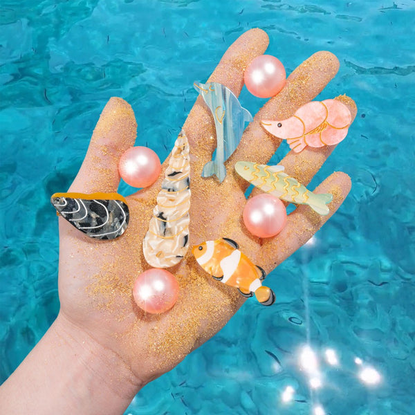 Barrette Poisson Clown