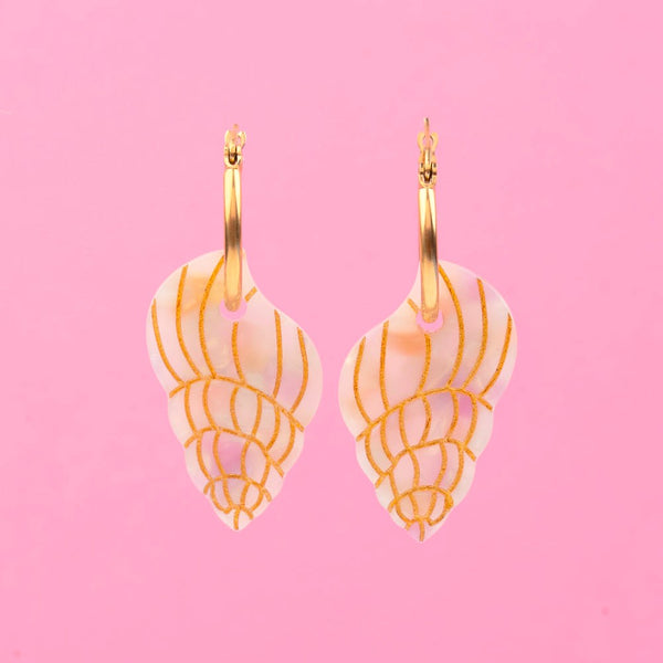 Boucles d'oreilles Coquillage