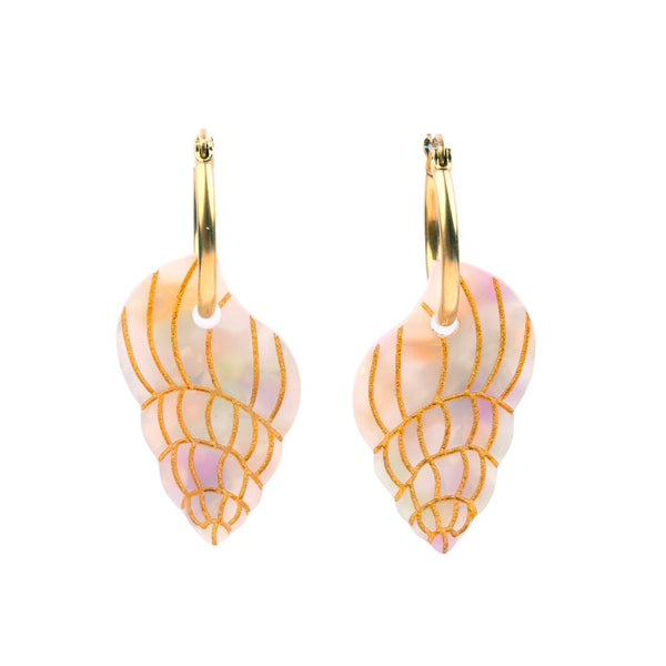 Boucles d'oreilles Coquillage