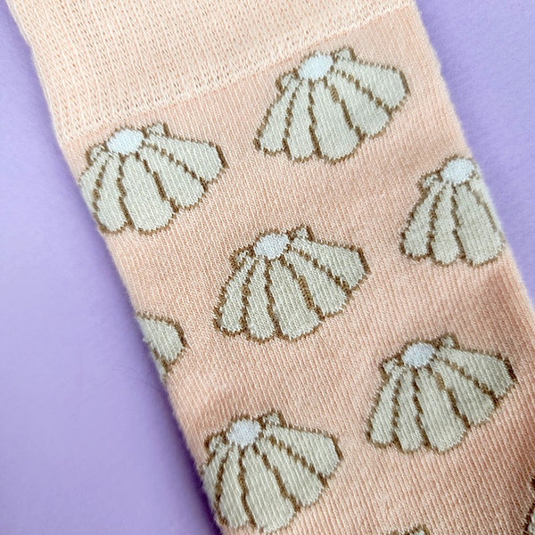 Chaussettes Coquille St Jacques