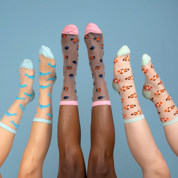 Chaussettes Transparentes Moule