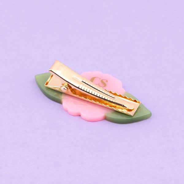Barrette Pivoine