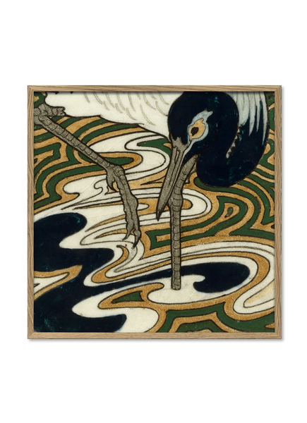 Affiche Tile with Heron III