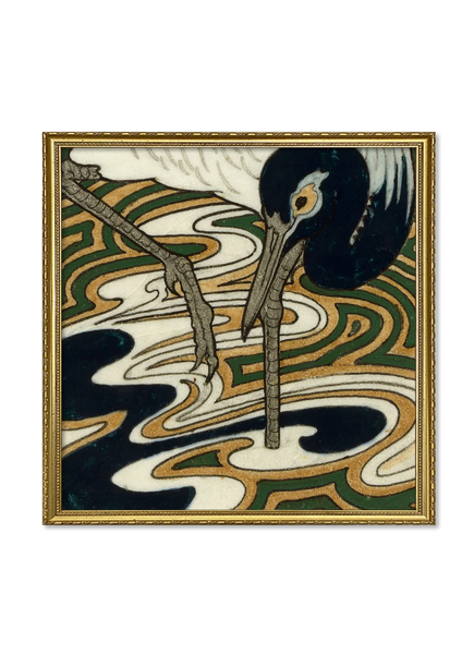 Affiche Tile with Heron III