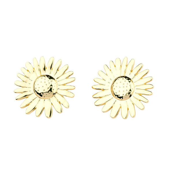 Boucles d'oreilles Tournesol