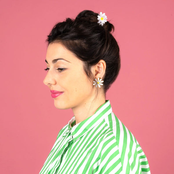 Mini-pince à cheveux Pâquerette
