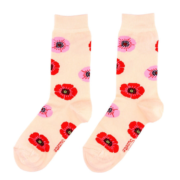 Chaussettes Coquelicot