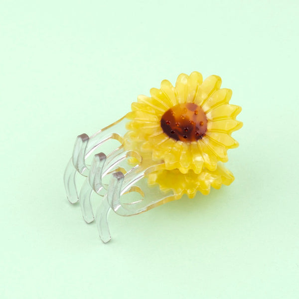 Mini-pince à cheveux Tournesol