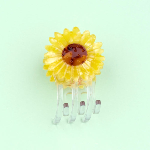 Mini-pince à cheveux Tournesol