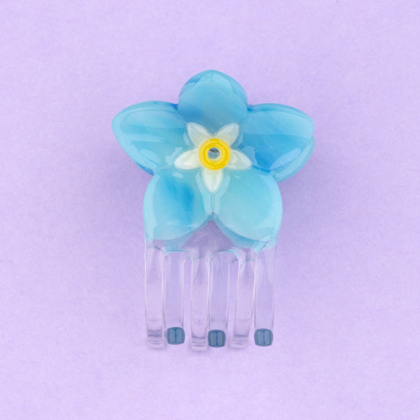 Mini-pince à cheveux Myosotis
