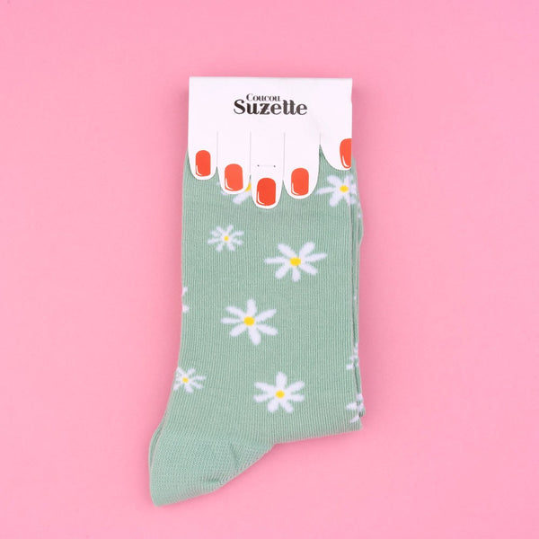 Chaussettes Pâquerettes