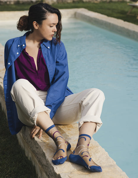Chaussettes Seis Pontes Blue