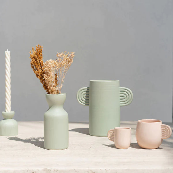 Vase Totem Mediterranea - Vert