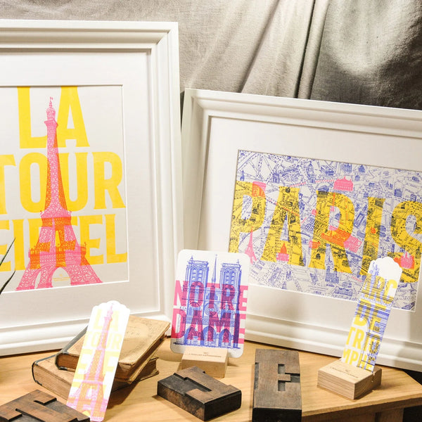 Affiche Plan de Paris