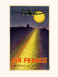 Affiche Amérique du Sud - Air France