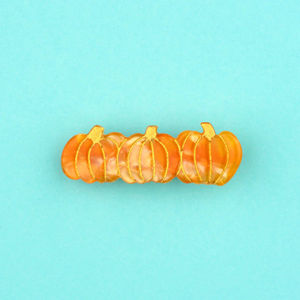 Barrette Citrouille