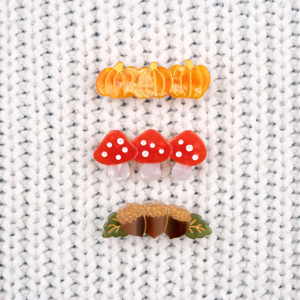 Barrette Citrouille