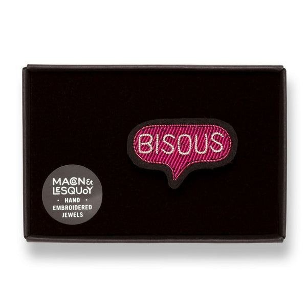 Broche Bisous