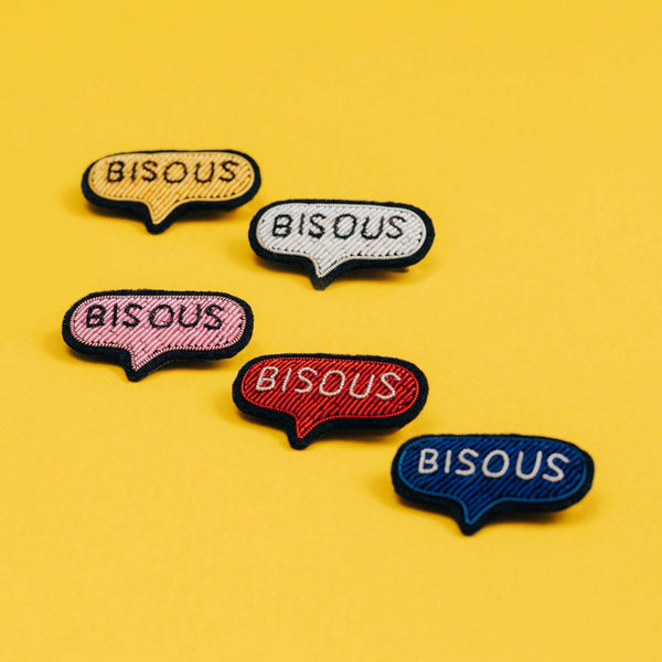 Broche Bisous