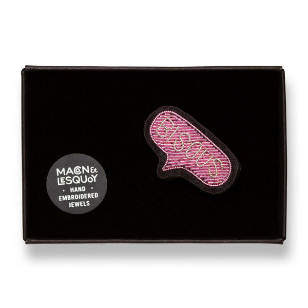 Broche Bisous