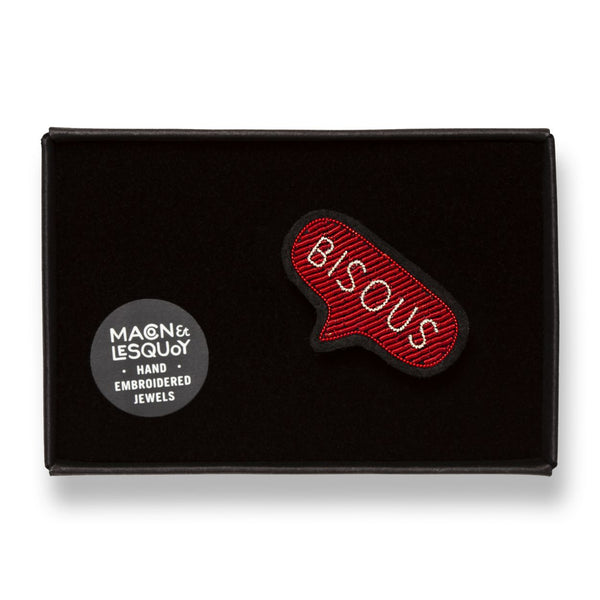 Broche Bisous