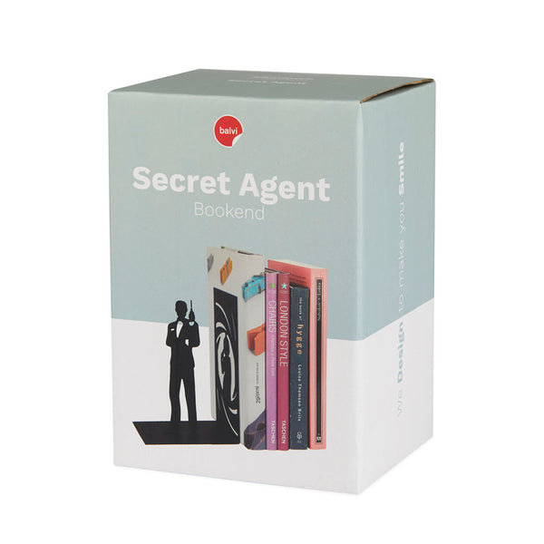 Serre-livres Agent Secret