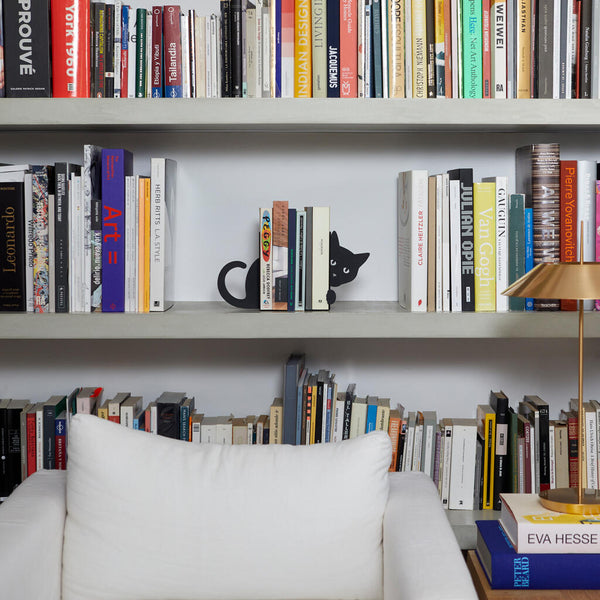 Serre-livres Double Chat