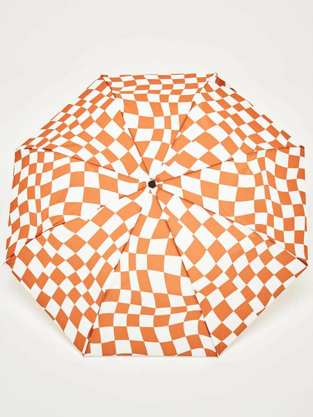Parapluie Canard Carreaux Caramel
