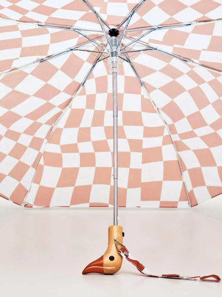 Parapluie Canard Carreaux Caramel