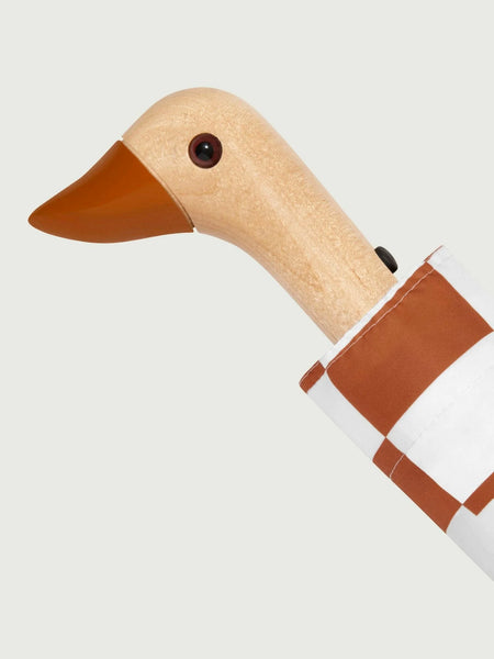 Parapluie Canard Carreaux Caramel