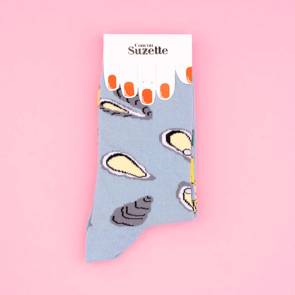 Chaussettes Huître & Citron
