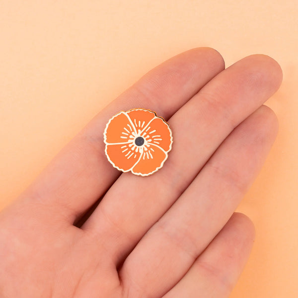 Pin's Coquelicot