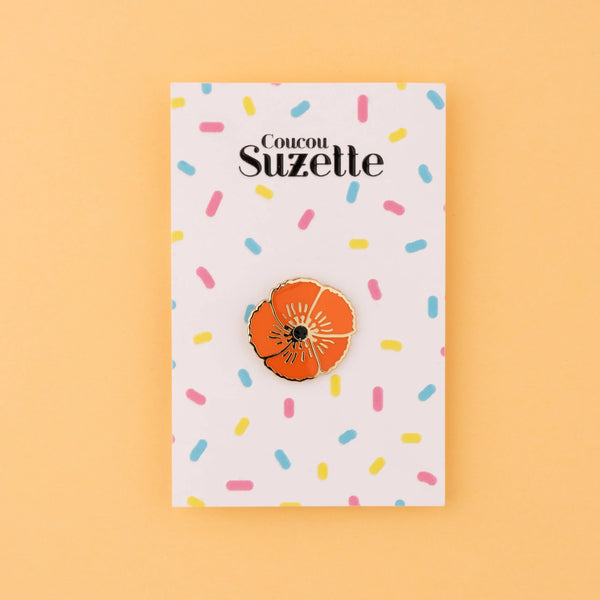 Pin's Coquelicot
