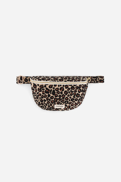 Sac Banane Custine Léopard Beige