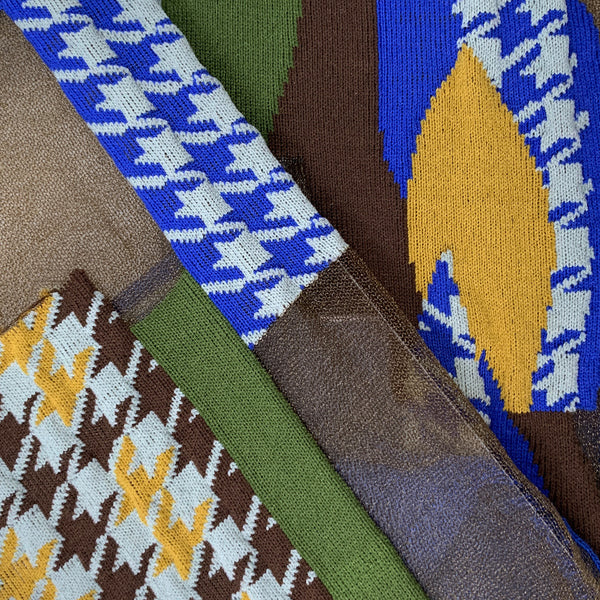Chaussettes Tulle Dense Blue