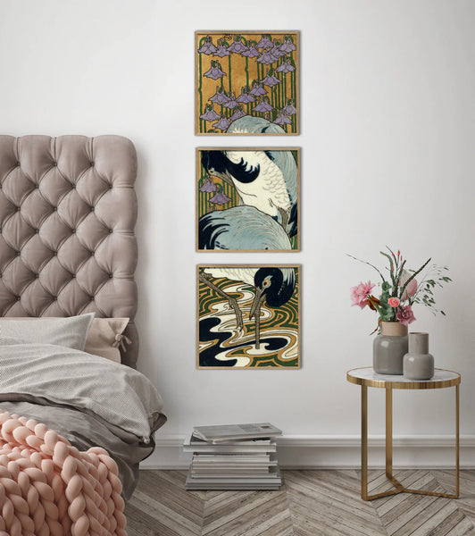 Affiche Tile with Heron II