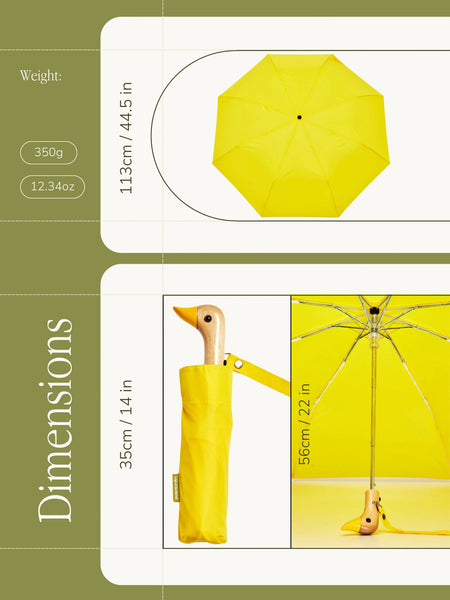 Parapluie Canard Jaune