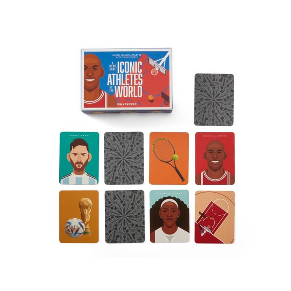Jeu de mémoire - Iconic Athletes