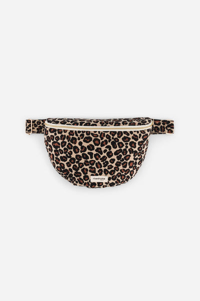 Sac Banane Custine XL Léopard Beige