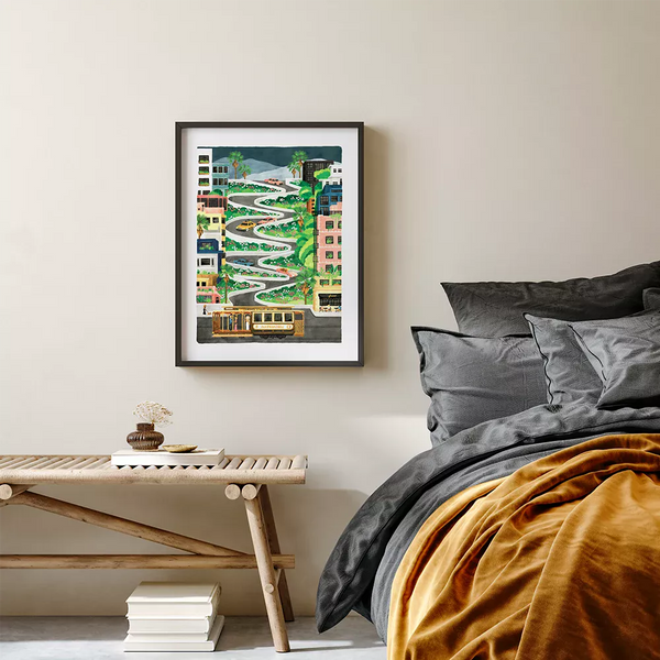 Affiche Lombard Street