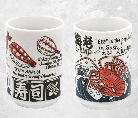 Tasse Japonaise Lobster/Fish