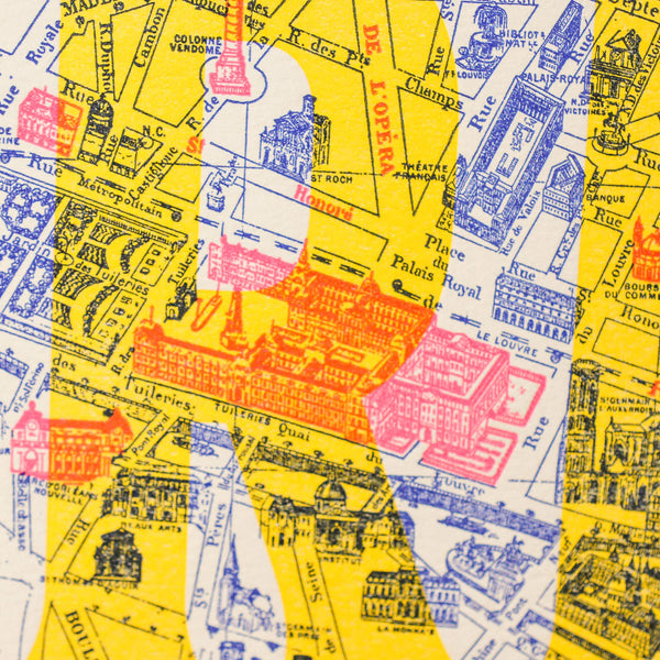 Affiche Plan de Paris