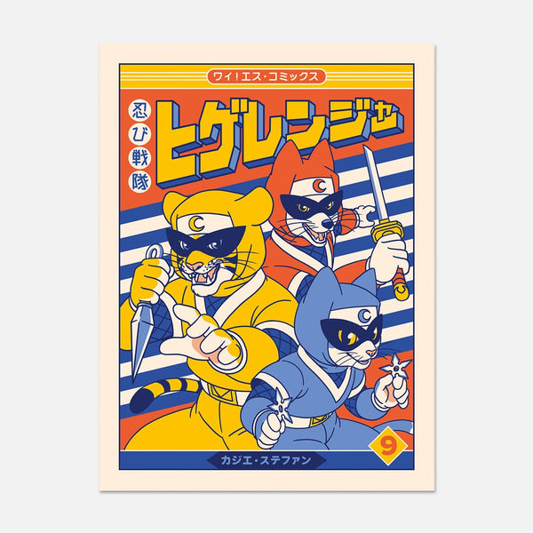 Affiche Shinobi Sentai Higeranger - Vol.9