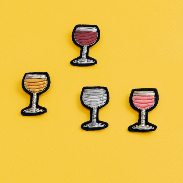 Broche Verre de Vin