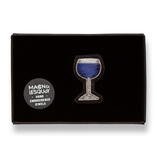 Broche Verre de Vin