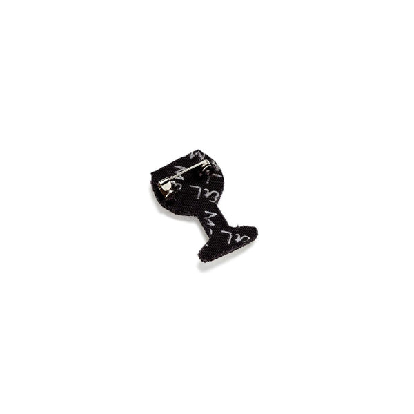 Broche Verre de Vin